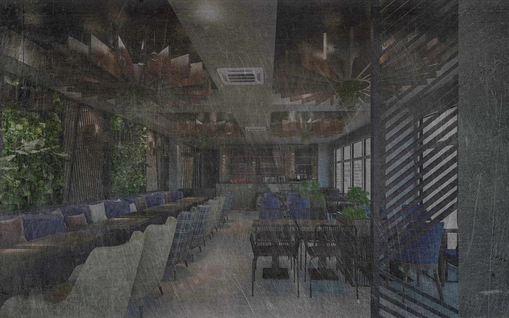 The interior of Beyoğlu Restaurant & Café