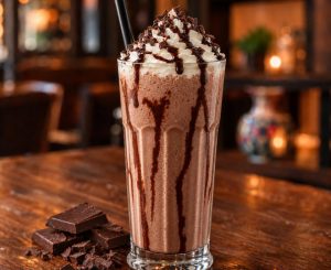 Chocolade milkshake