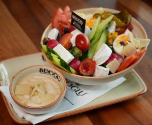 Geitenkaas salata