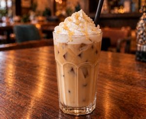 Iced coffee vanilla