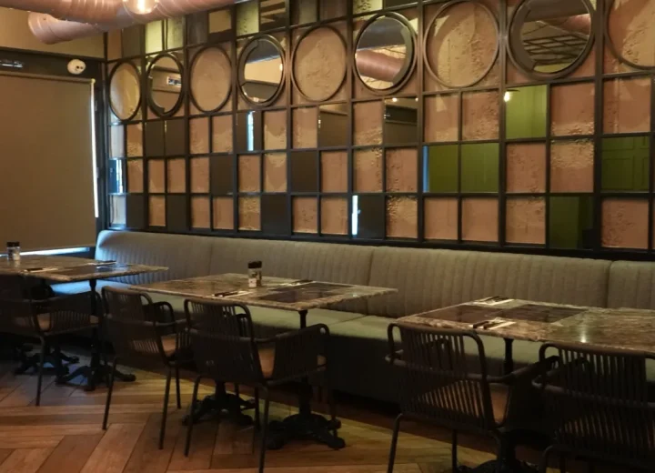Interior of Beyoğlu Restaurant & Café in Amsterdam Oost