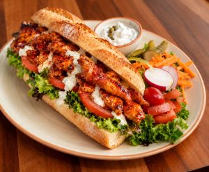 Broodje hot chicken