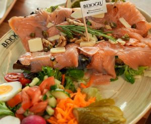 Broodje zalm