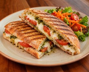 Panini mozzarella & tomaat