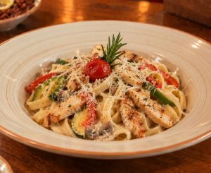 Pasta Tavuk