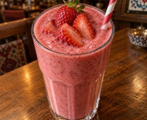 Strawberry smoothie