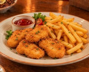 Tavuk nugget ve patat